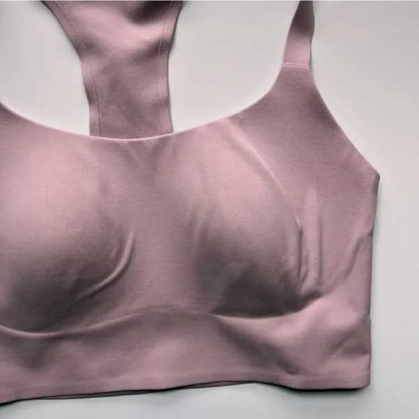 Aerie Offline • Light Pastel Mauve Pink Racerback Sport Bra - Image 2