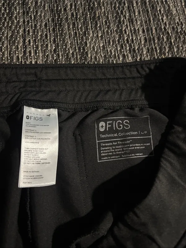 Figs Zamora Jogger Scrub Pant Size Large - Image 6