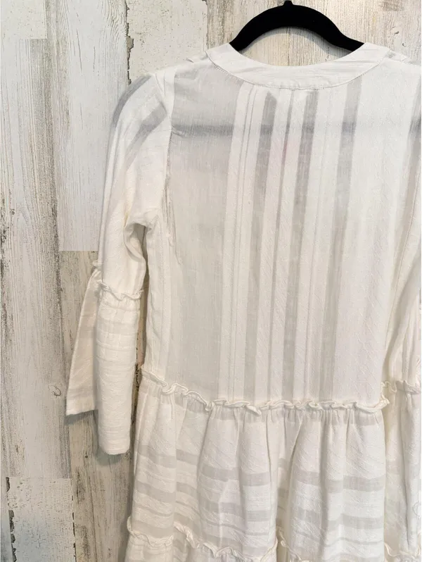Accessorize London White Cotton Tiered Beach Dress XS NWT - Image 8