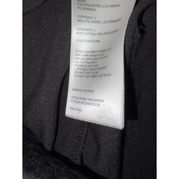 Figs Technical Collection Zamora Jogger Scrub Pants in Black Size Xs Pet - Image 5