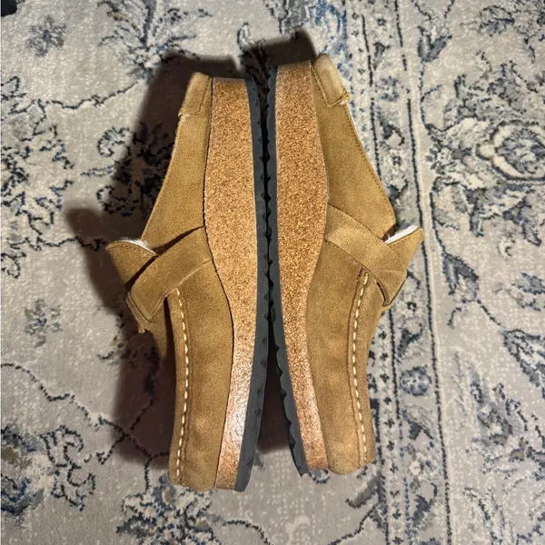 Birkenstock Buckley Shearling Suede Leather - Image 7