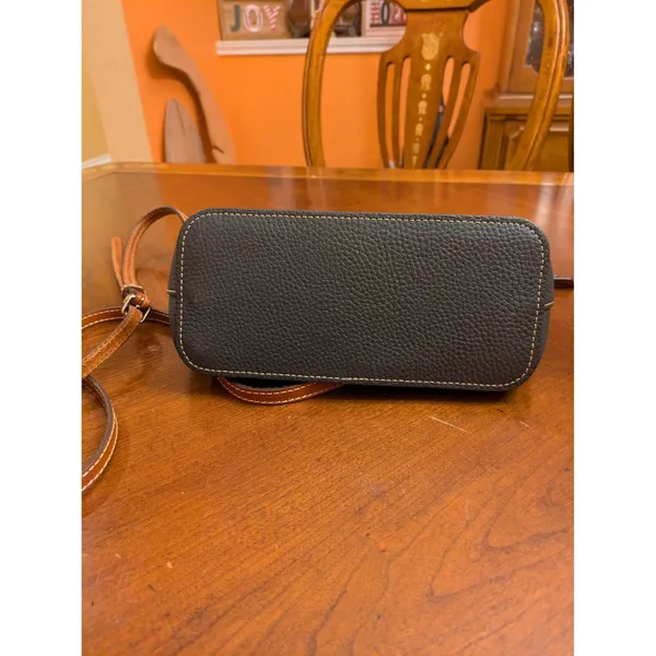 DOONEY & BOURKE Pebbled Grain Crossbody Bag DARK GREY - Image 12