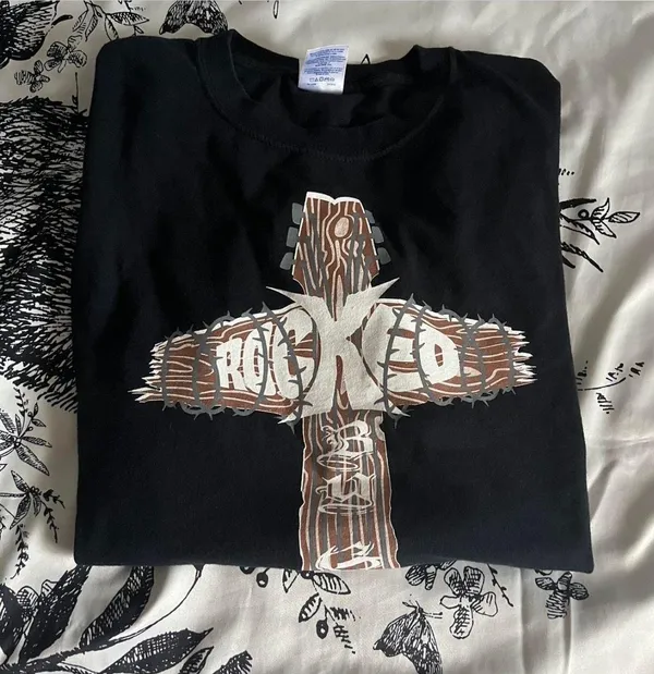 Gildan Y2K Grunge “Rocked” Tee - Image 6