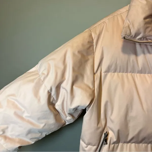 Karen Kane Women’s‎ Pale Pink Puffer Coat Small - Image 7