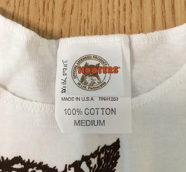 Hooters New Girl Uniform Tank Size Medium - Image 3