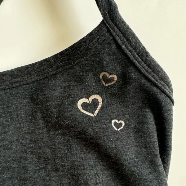 BEYOND YOGA Space Dye Across The Straps Cropped Tank Darkest Night Black Size XS - Image 3