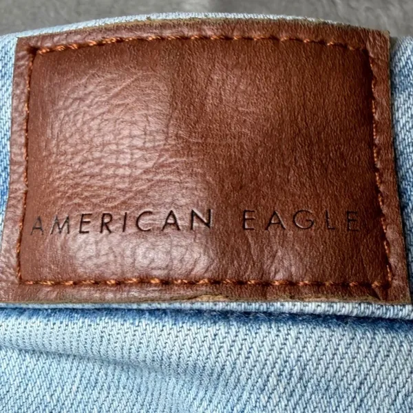 American Eagle Womens 4 Regular Hi-Rise Jegging Jeans Luxe Stretch Distressed - Image 12
