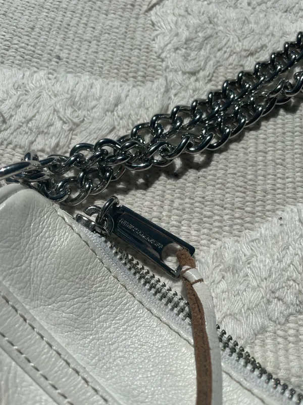 White Mini Mac Crossbody - Image 8