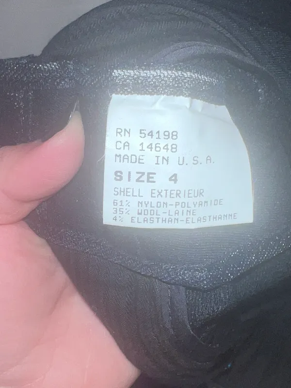Bogner Womens Ankle Zip Leg Ski Snowboard Pant Black Zipper - Image 10