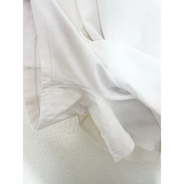 Outdoor Voices Cross Back Dress Size Small Built Shorts Off White Tennis Workout - Image 12
