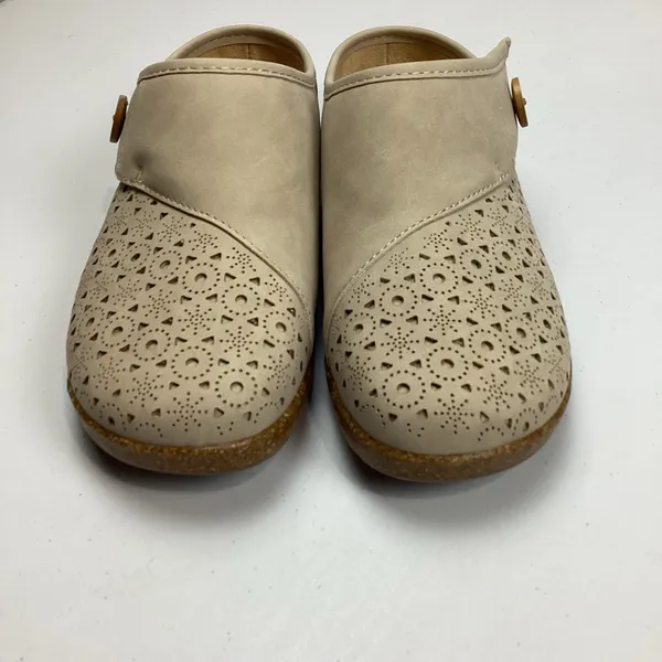 Earth Origins Women’s Slip on Mules Clogs Size 7W NWOT - Image 5