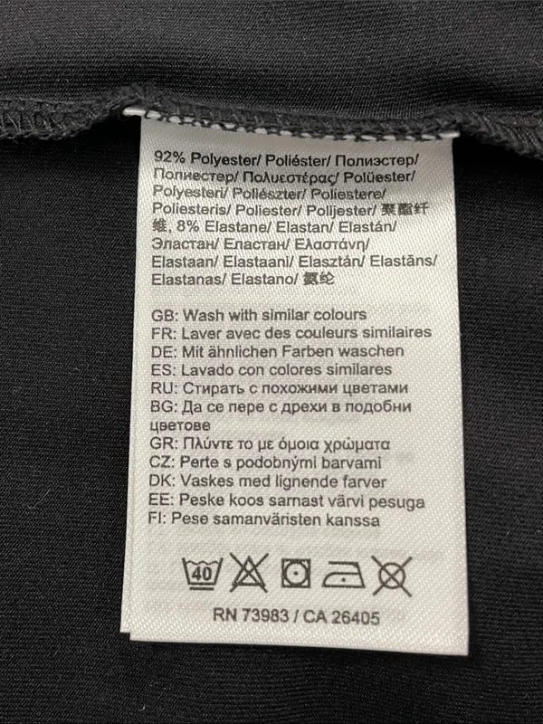 Helly Hansen Black Active Split Back Tank Top - Image 6