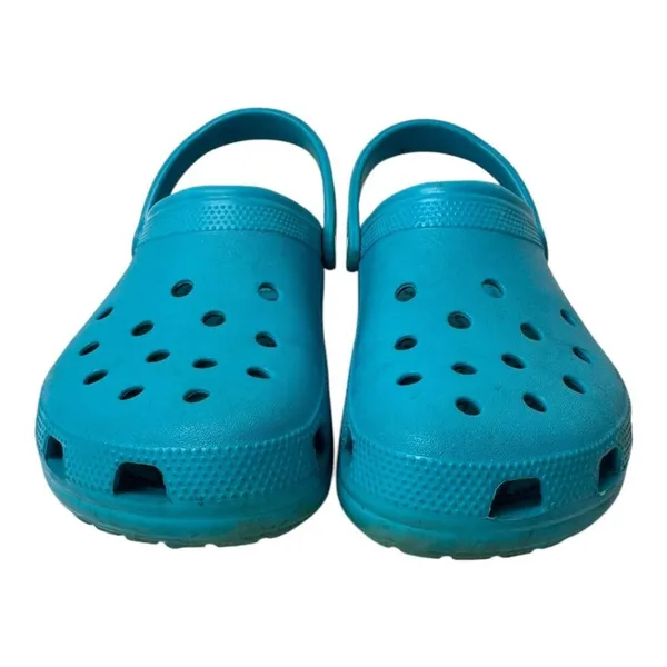 Crocs Shoes Women 11 Blue Classic Clogs Unisex Outdoor Lightweight Waterproof‎ - Image 3