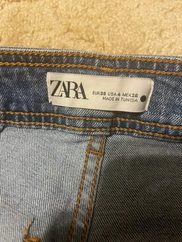 ZARA Marine Denim Jeans - Image 4
