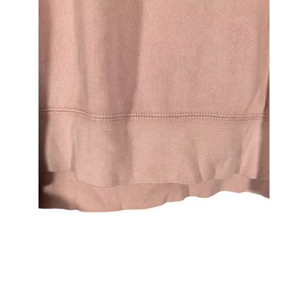 J. Crew Pink Long Sleeve Crew Neck Pullover Sweatshirt Women Sz M - Image 5