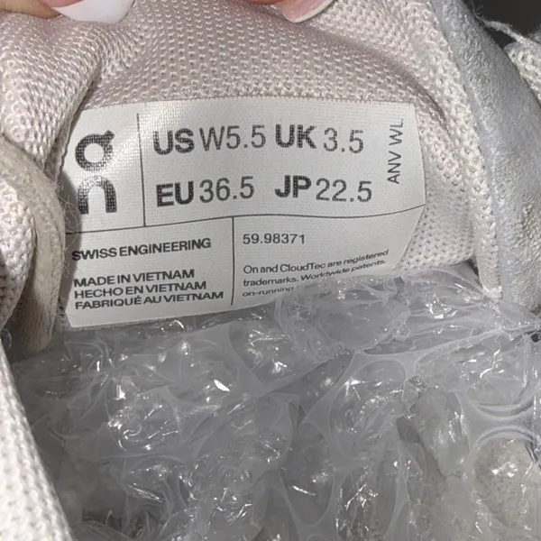 On Cloud Road Running Shoes Purple Athletic‎ Sneakers Women’s 5.5 READ - Image 10
