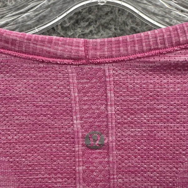 Lululemon Swiftly Long Sleeve Shirt Pink‎ Athletic Athleisure Running Women's 8 - Image 5