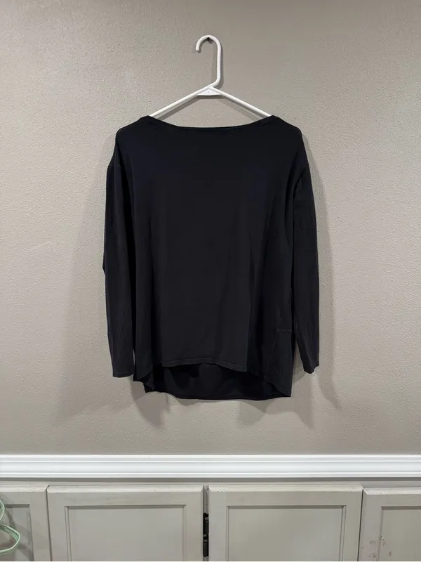 Lululemon Back in Action Long Sleeve *Rulu Black - Image 4