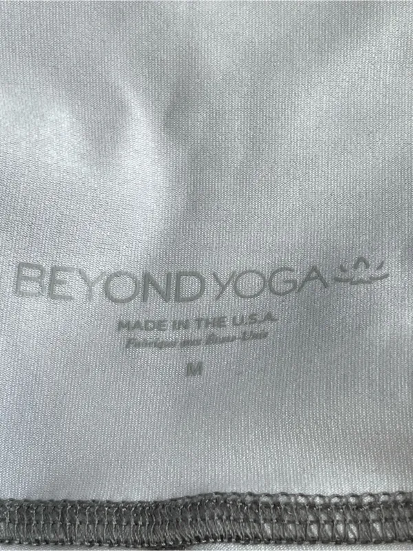 Beyond Yoga High Waist Tie Dye Midi Length Foil Gray Tie Dye Foil Size M - Image 9