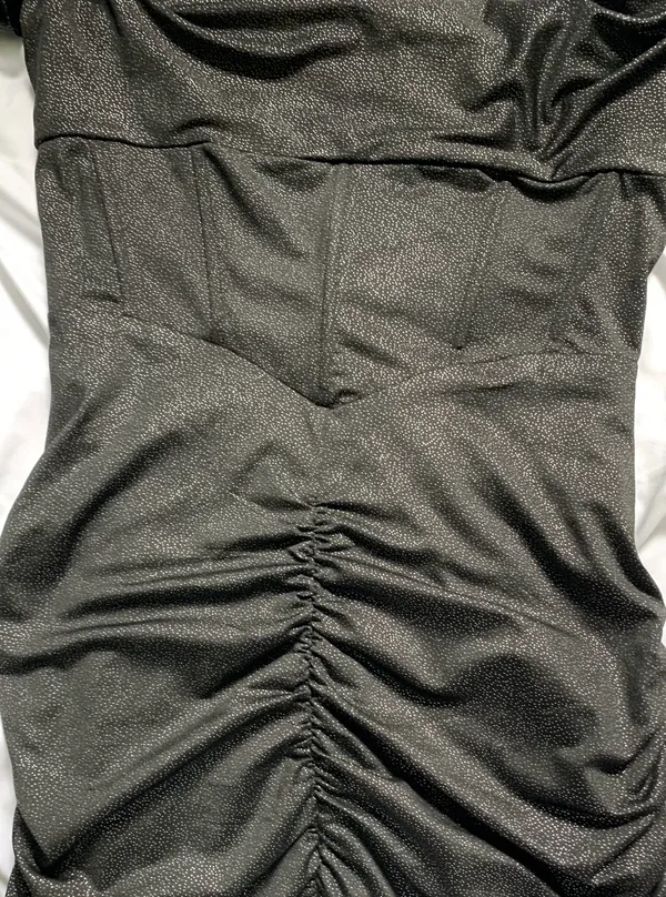 Lucy in the Sky Long Sleeve Ruched Dress - Image 4