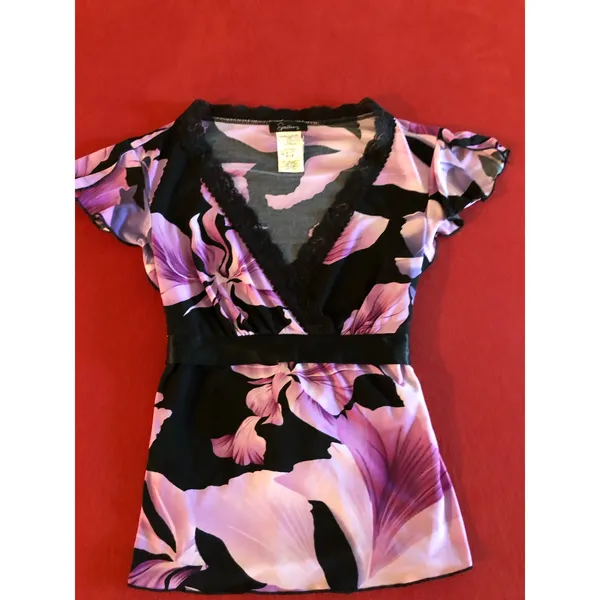 Speechless vintage Y2K floral blouse top Size Medium - Image 4