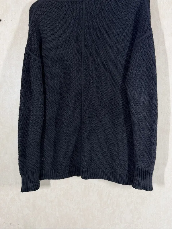 Lululemon Women’s Post Practice Cardigan Knit Sweater Longsleeve in Black XL - Image 8
