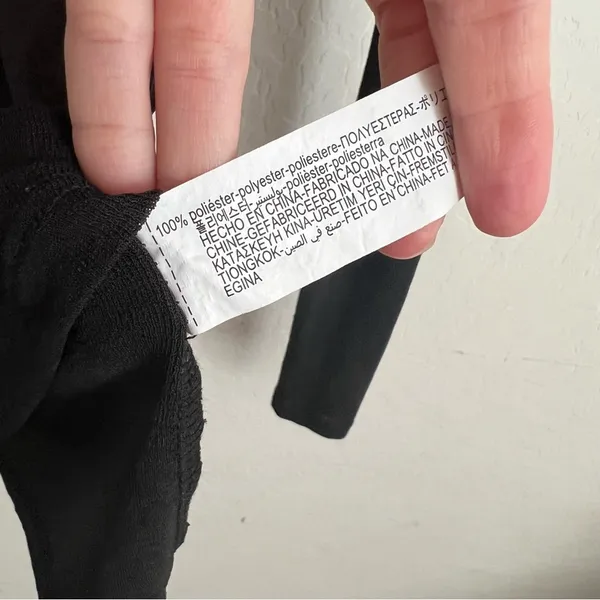 ZARA long sleeve black shirt - Image 4