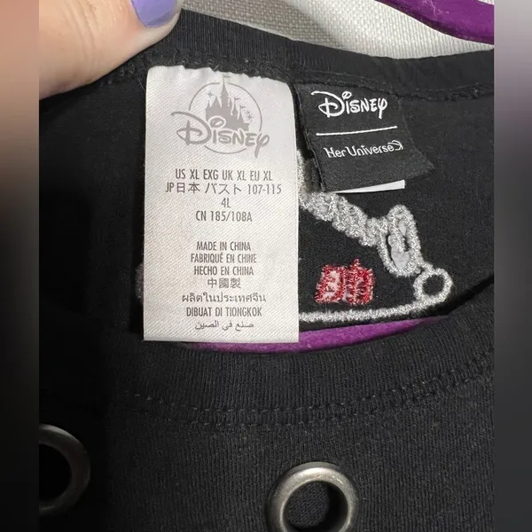 Disney Evil By Design Cruella De Vil TShirt XL - Image 3