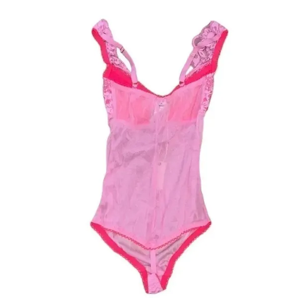 We Are Hah Pink bodysuit(Size Small) Pink - Image 6