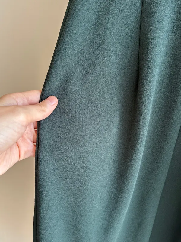 Express Cap Sleeve Fitted Sheath Business Casual Work Dress, Emerald Green, XS - Image 14