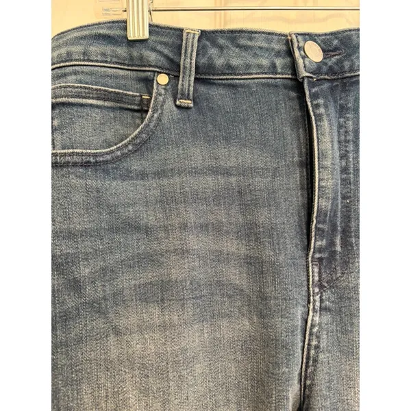 Quince High Rise Skinny Jeans Women 32 Seaside Blue Denim NWT Minimalist Tencel - Image 3