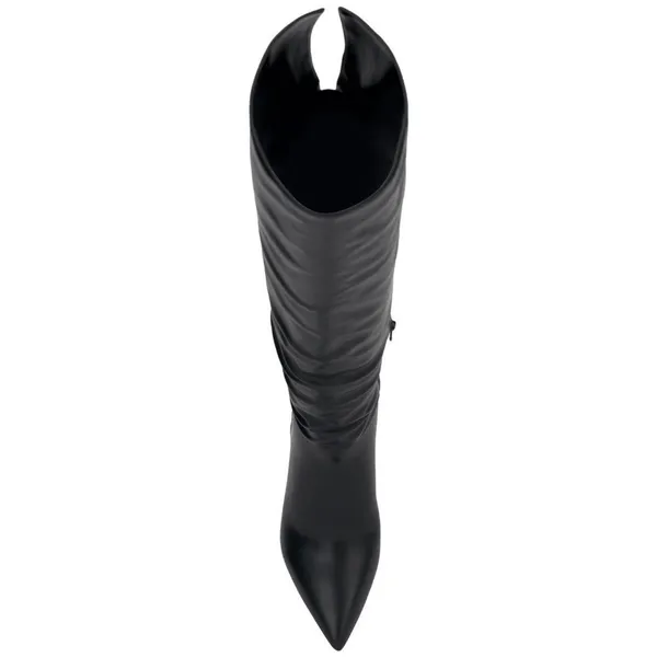 Inc International Concepts Damoni Mid-Heel Over The Knee Boots Black Smooth 7M - Image 10
