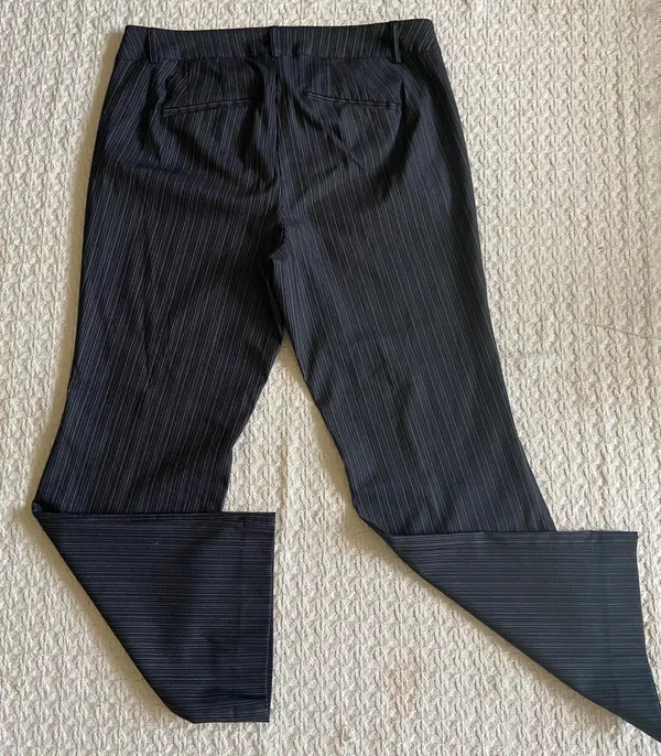 Lane Bryant Womens stretch boot striped pants size 18 - Image 3