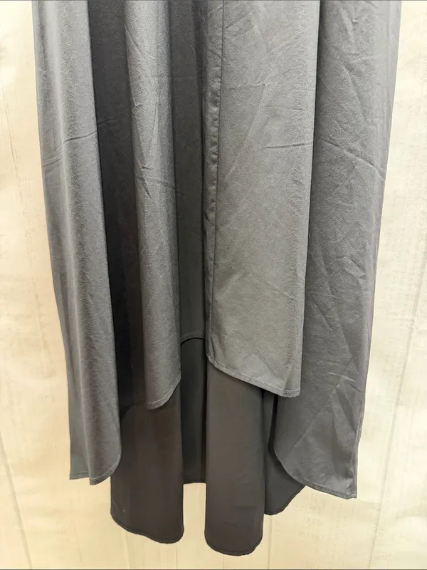 Athleta Black Presidio High Low Racerback Maxi Dress with Pockets Size Medium - Image 5