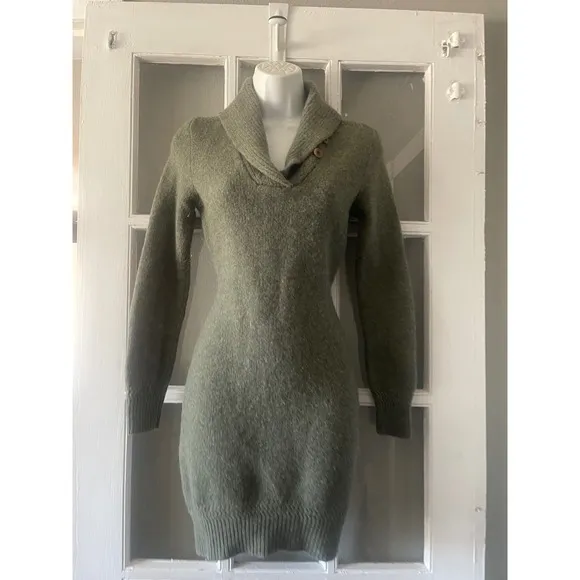 Ralph Lauren Rugby Wool Sweater Dress - Image 4