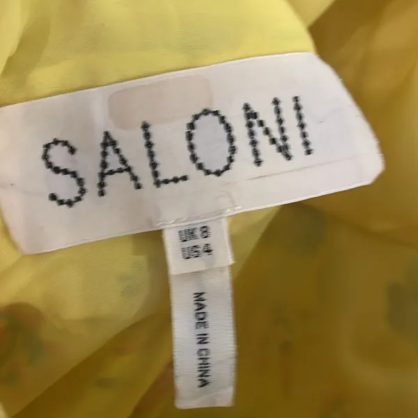 GORGEOUS Saloni Holly Midi Dress 100% silk EUC US4 🥰 - Image 5