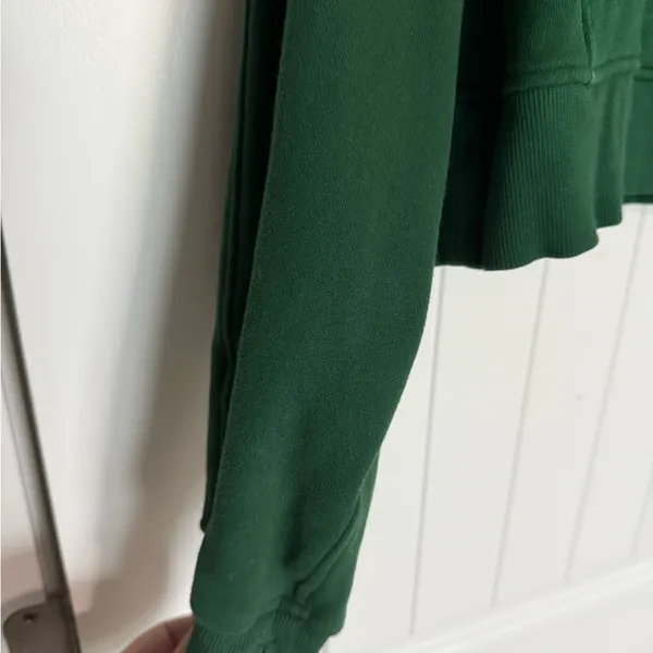 Lululemon Athletica Forest Green Zip-Up - Image 4