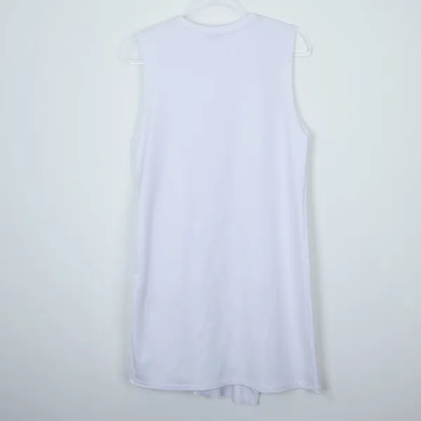 Zara‎ Sleeveless Ruffle Hem Shift Dress Size Medium - Image 6