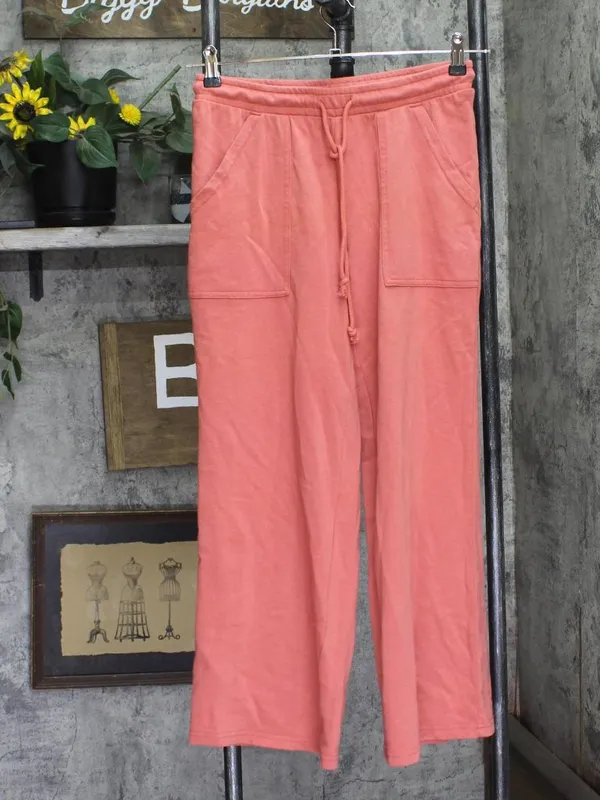 NEW Peace Love World Terry Pullover and Pant Set A692008 Faded Rose Pink P2XS - Image 5