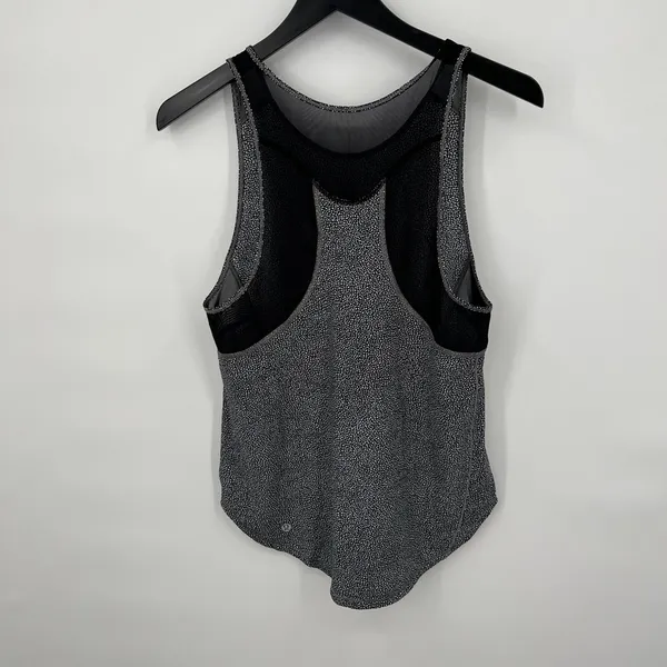 Lululemon Sculpt Tank II Chakra Print Alpine White Black / Black Size 6 - Image 9