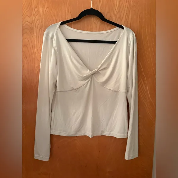 lululemon athletica Cream Long Sleeve Top - Image 2