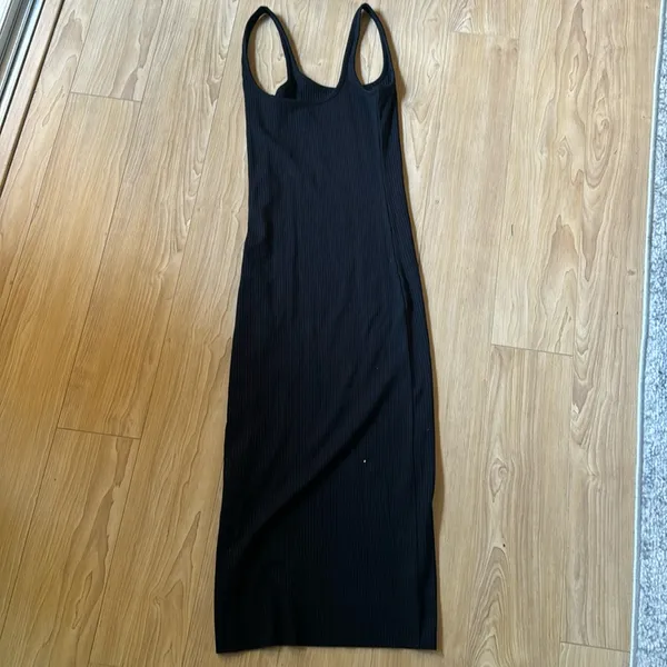 Essex Ribbed Square Neck Tank Dress - Image 4
