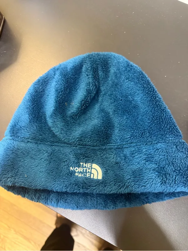 The North Face Blue Fleece Beanie - Image 3