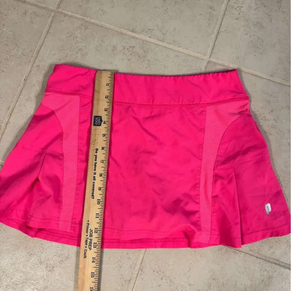 Prince Tennis Skirt, hot pink,‎ size small - Image 2