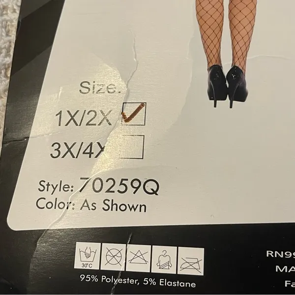 NEW Music Legs Bad Habit Nun Plus Size Halloween Costume Size 1X/2X - Image 6