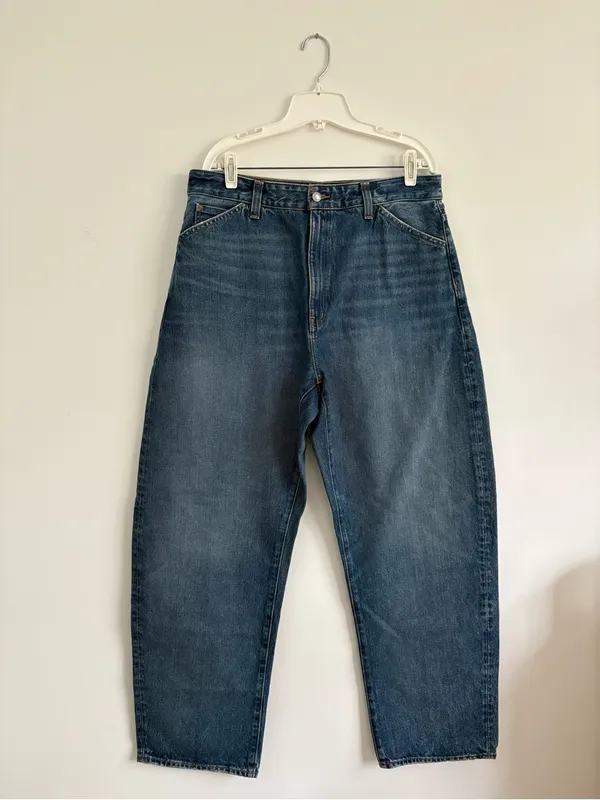 NWT Madewell The Curvy Balloon Jean in Greendale Wash Size 31 - Image 6