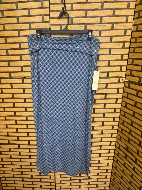 No boundaries blue maxi skirt size large - Image 2