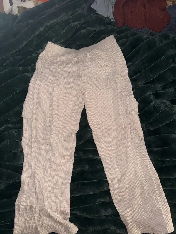 OFFLINE by Aerie Wow! Waffle Cargo Trouser - Image 3