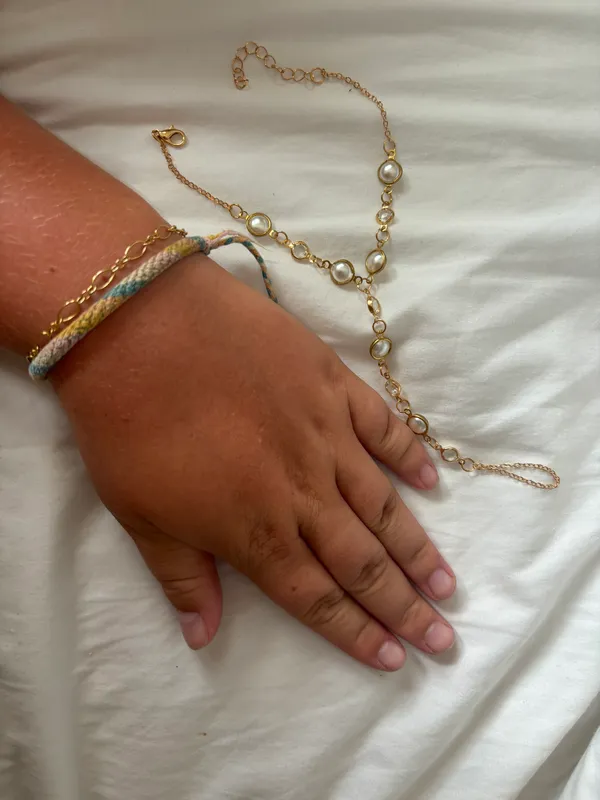 Hand Chain Gold - Image 3
