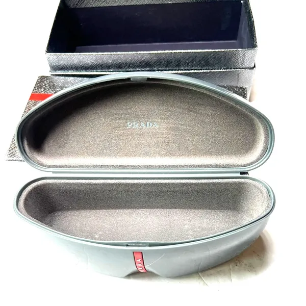 Prada Linea Rossa sunglasses Case set Box cleaning cloth designer luxury glasses - Image 4